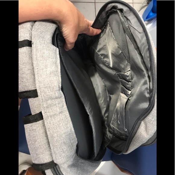 New Emerald Waterways dark gray backpack - Picture 5 of 16